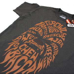Star Wars Chewbacca Text T-Shirt